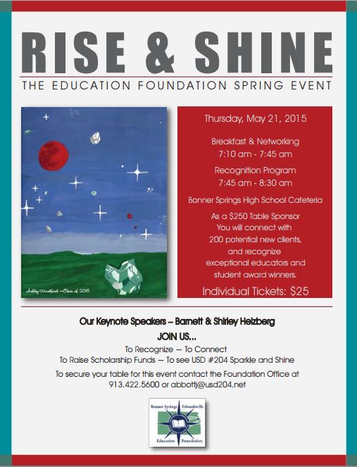 Rise and Shine Flyer 2015